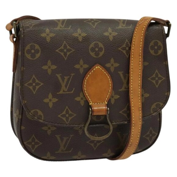 LOUIS VUITTON Monogram Saint Cloud MM Shoulder Bag M51243 LV Auth ep10809 - Picture 2 of 16